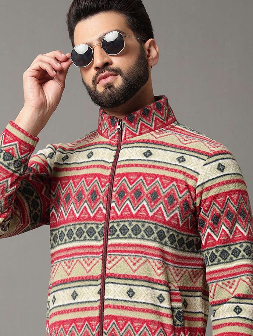 men all over print long sleeve sweatshirt - 21550010 - Standard Image - 2