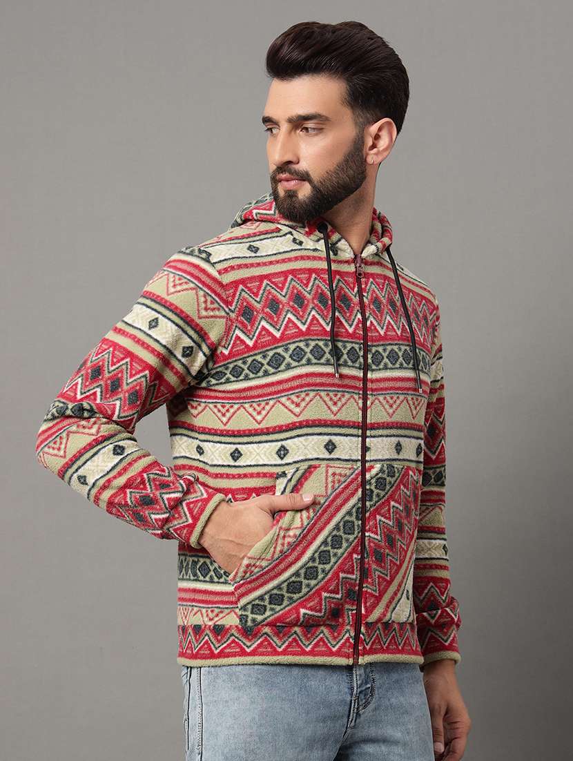 men all over print long sleeve sweatshirt