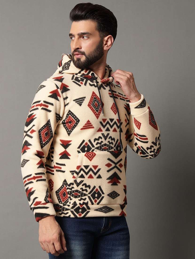 men all over print long sleeve sweatshirt