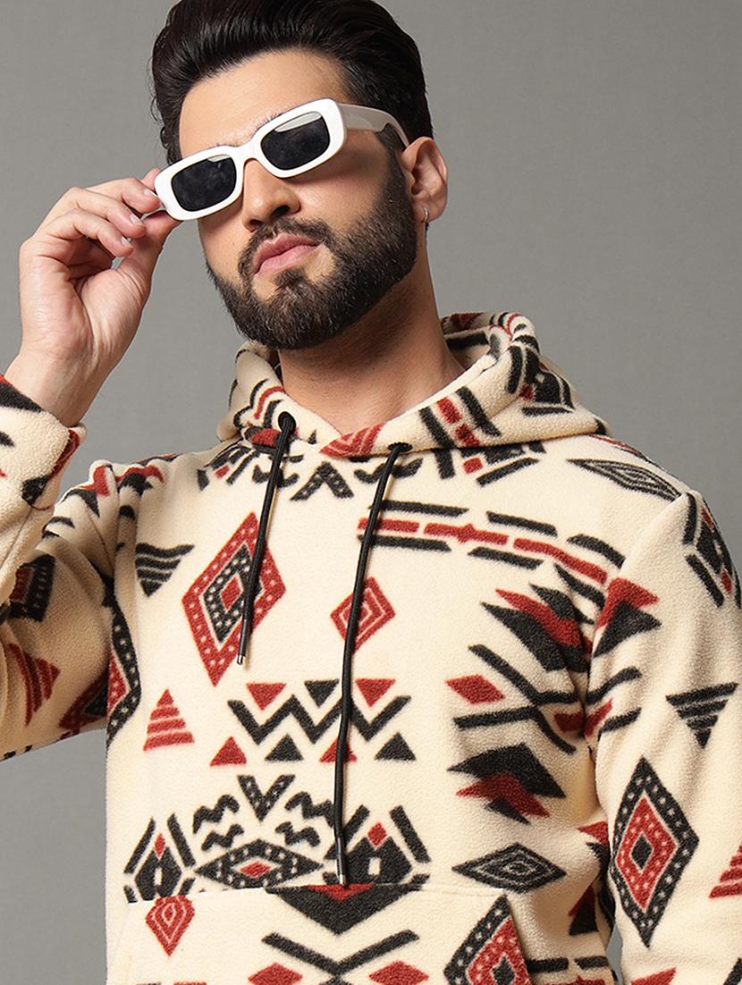 men all over print long sleeve sweatshirt - 21550017 - Standard Image - 2