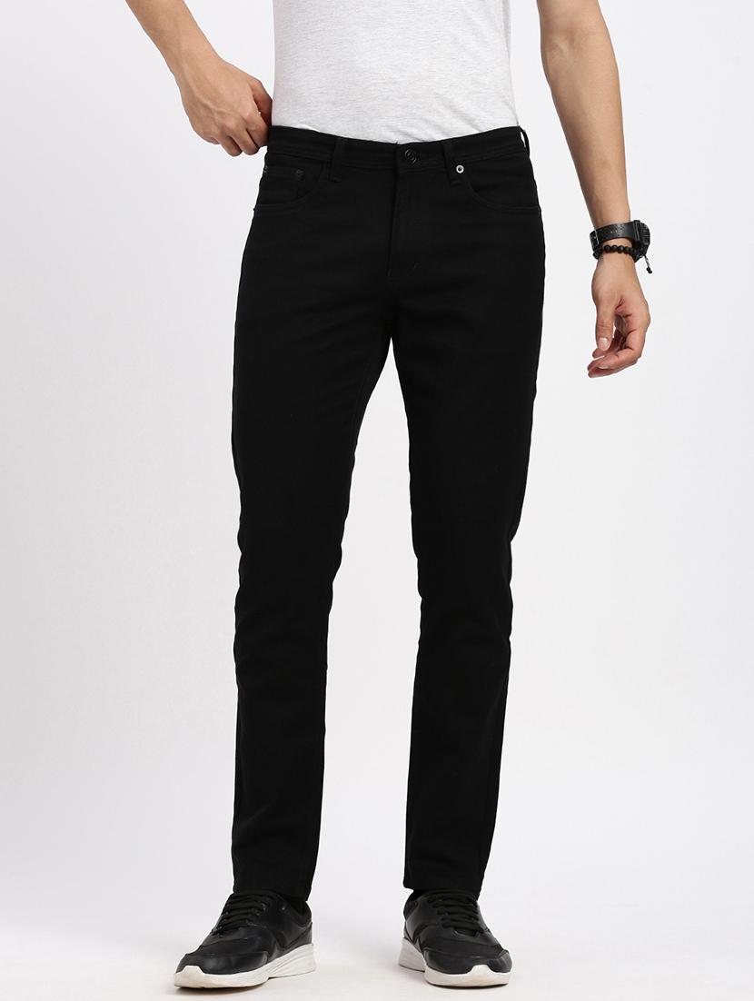 men solid mid rise slim fit jean - 21550235 -  Zoom Image - 0