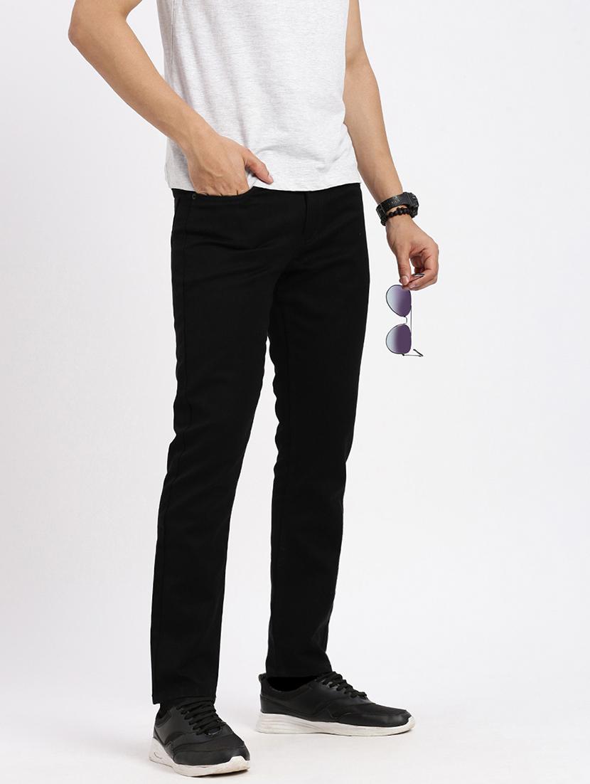 men solid mid rise slim fit jean - 21550235 - Standard Image - 2