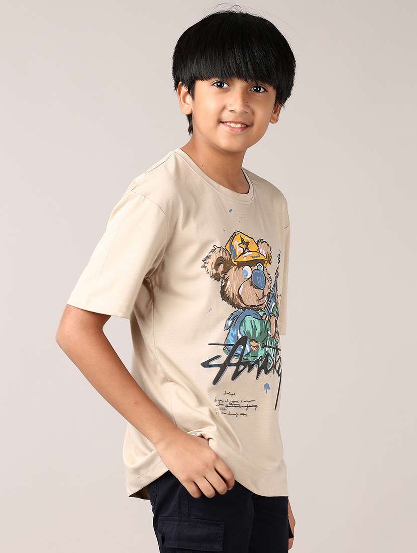 boys graphic print short sleeve t-shirt - 21550529 - Standard Image - 2