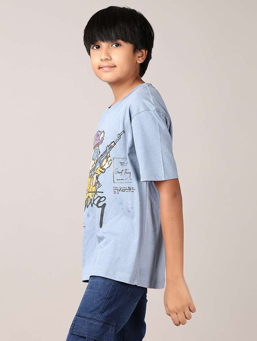boys graphic print short sleeve t-shirt - 21550533 -  Standard Image - 2