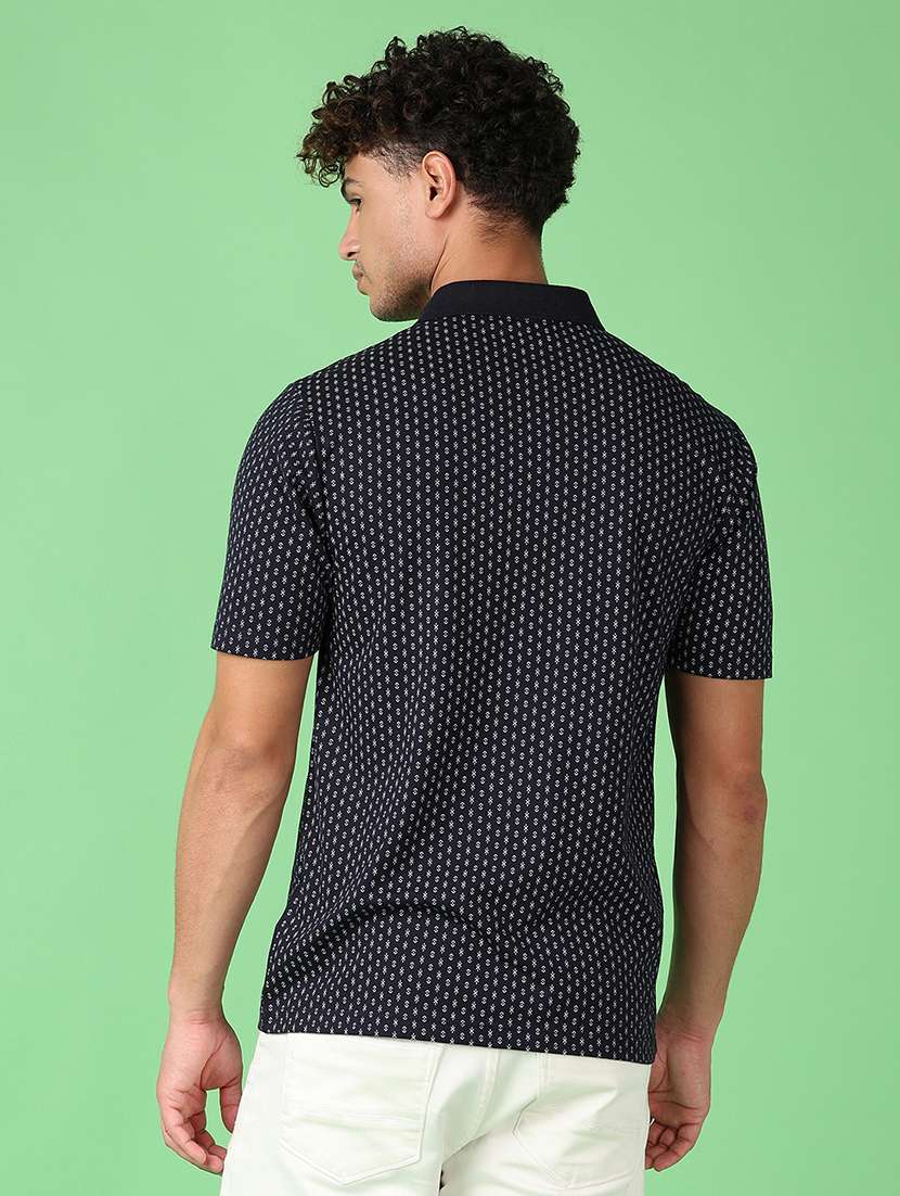 men short sleeves printed polo t-shirt - 21550578 -  Standard Image - 2