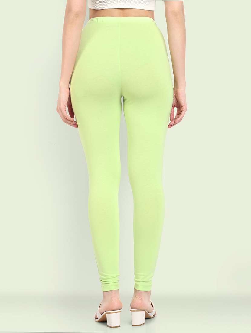 women solid ankle length leggings - 21550960 -  Standard Image - 2