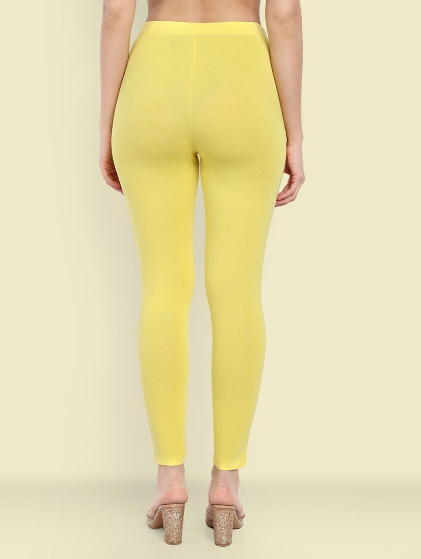 women solid ankle length leggings - 21550964 - Standard Image - 2