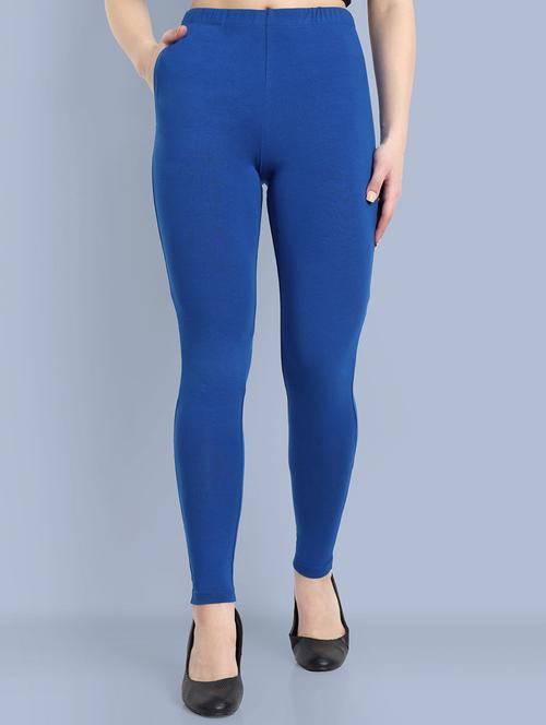 women solid ankle length leggings - 21550971 - Standard Image - 0