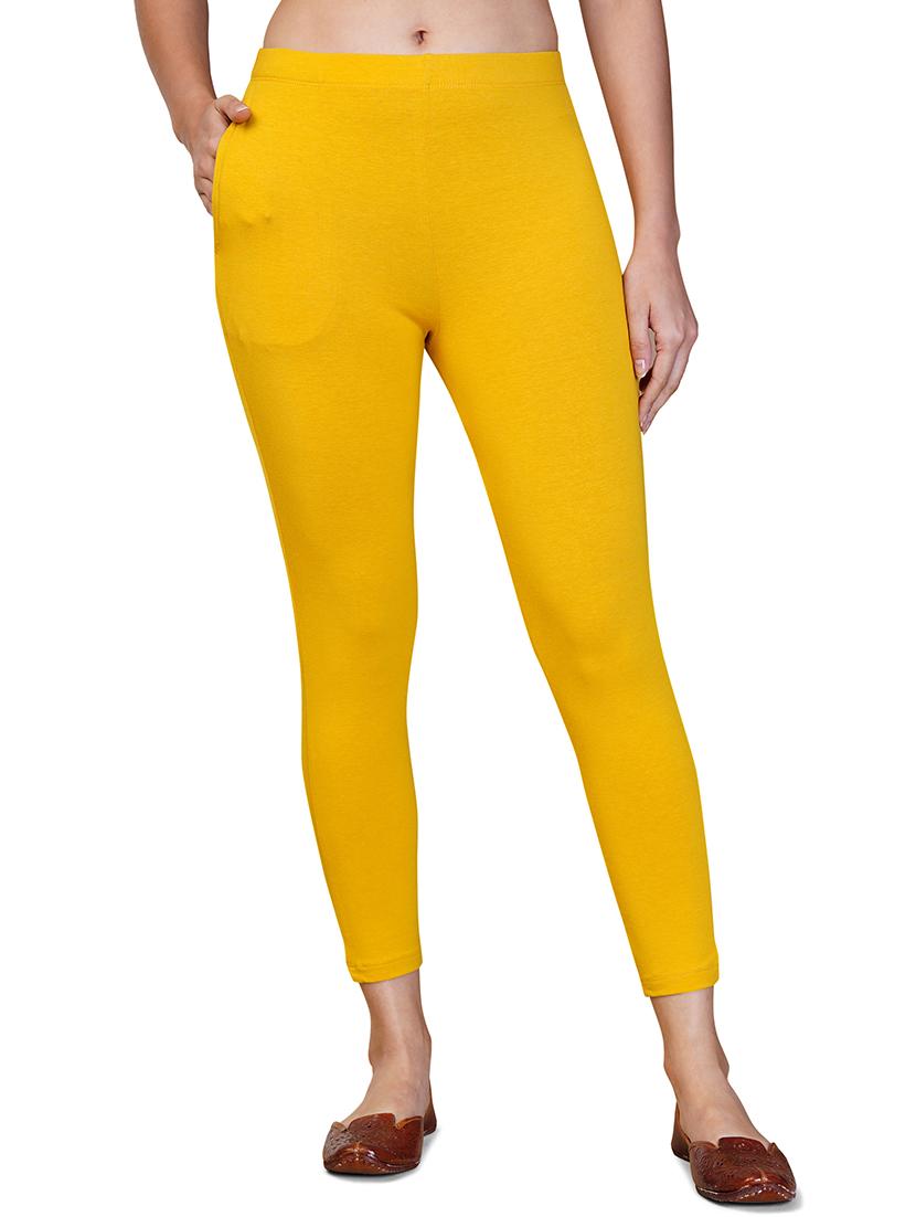 women solid ankle length leggings - 21551011 - Zoom Image - 0