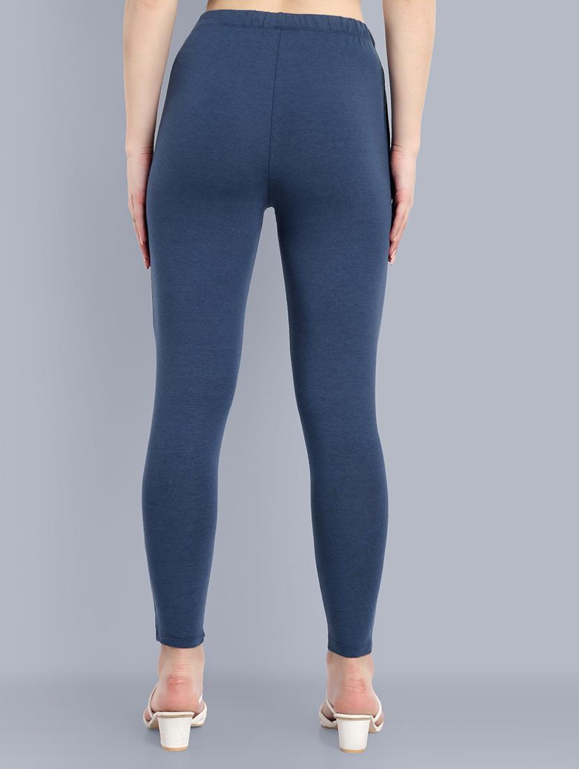 women solid ankle length leggings - 21551015 - Standard Image - 2