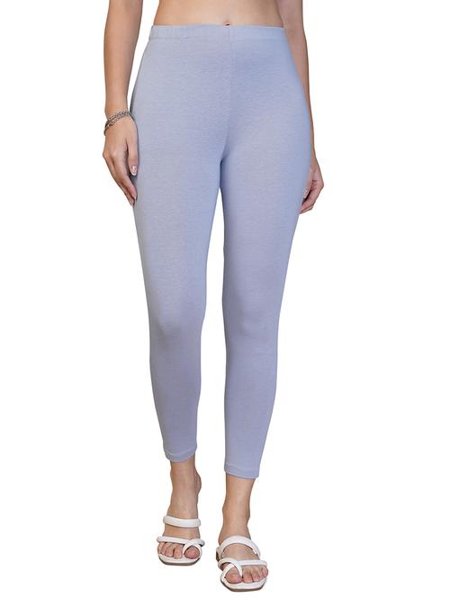 women solid ankle length leggings - 21551025 -  Standard Image - 0