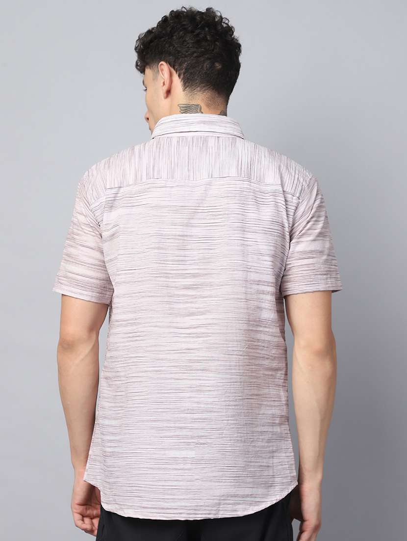 men self design short sleeve casual shirt - 21551123 -  Standard Image - 2