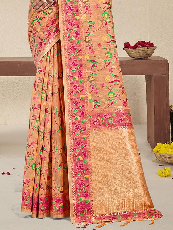 women self design banarasi saree with blouse - 21551148 - Standard Image - 2