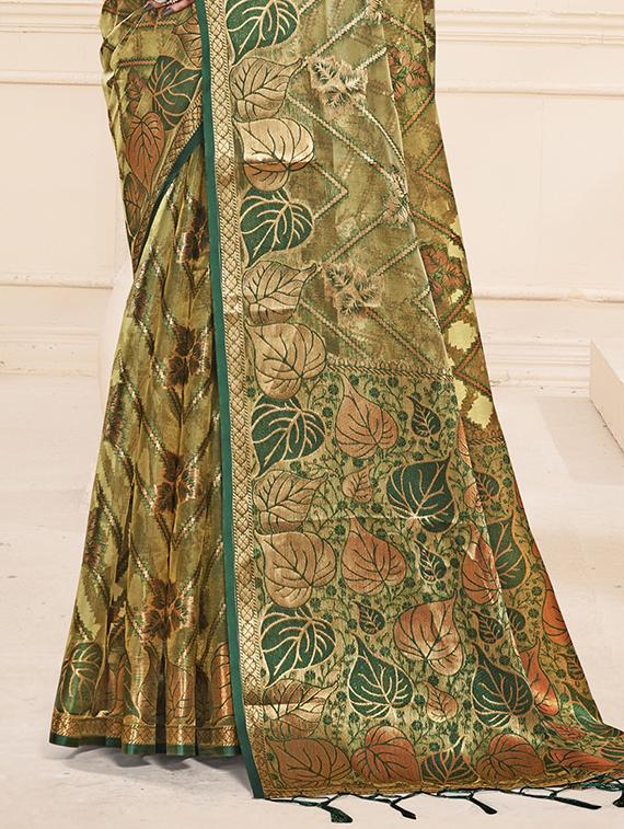 women self design banarasi saree with blouse - 21551178 - Standard Image - 2