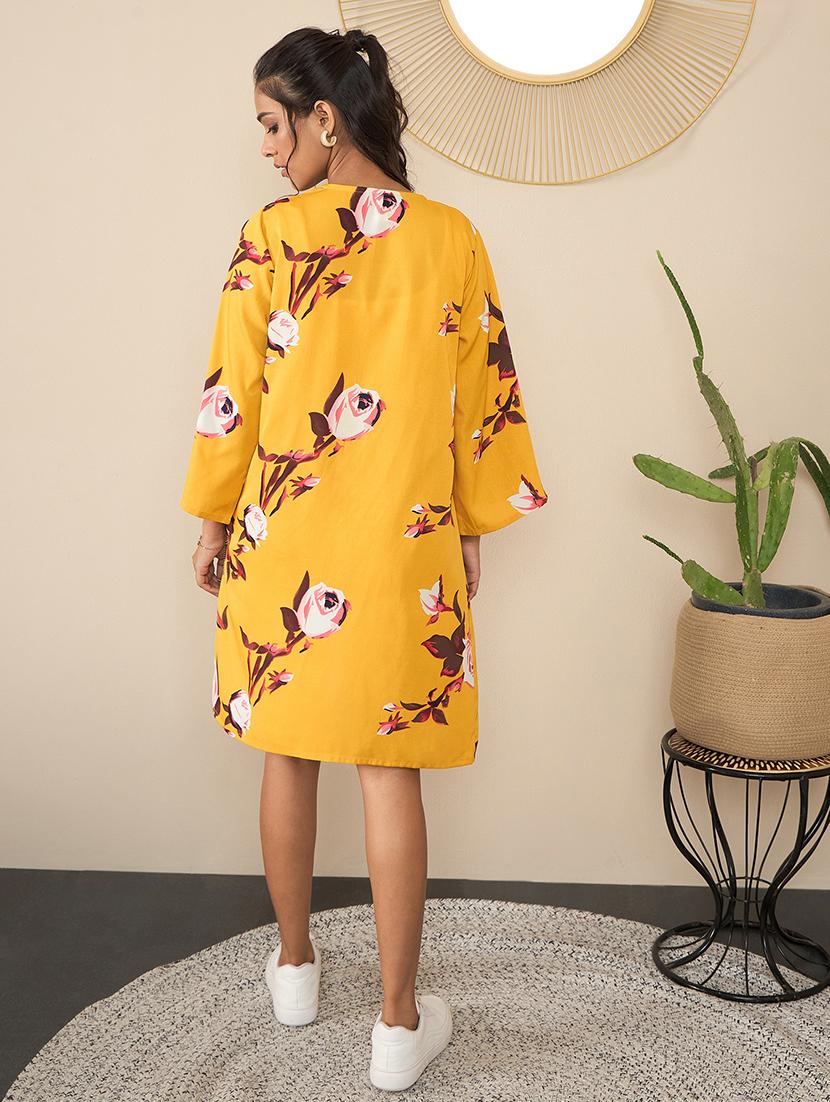 women floral printed shrug and shorts co-ord set - 21551913 - Standard Image - 2