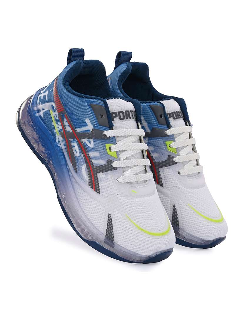 boys blue lace up sports shoe - 21552301 -  Standard Image - 2