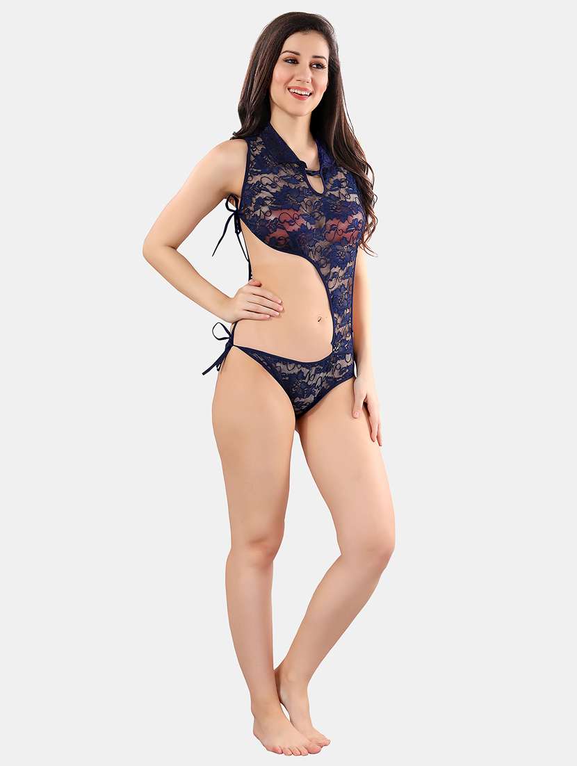 women lace detailed babydoll - 21552816 -  Standard Image - 2