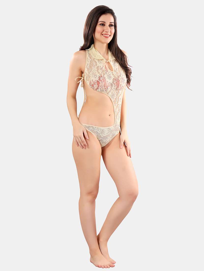 women lace detailed babydoll - 21552819 -  Standard Image - 2