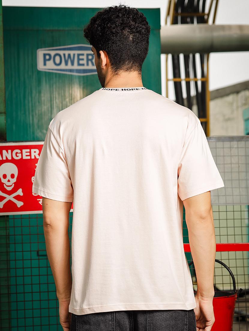 men solid short sleeve oversized t-shirt - 21552876 - Standard Image - 2