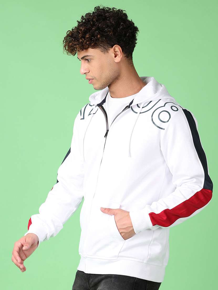 men long sleeves placement print sweatshirt - 21553318 -  Standard Image - 2