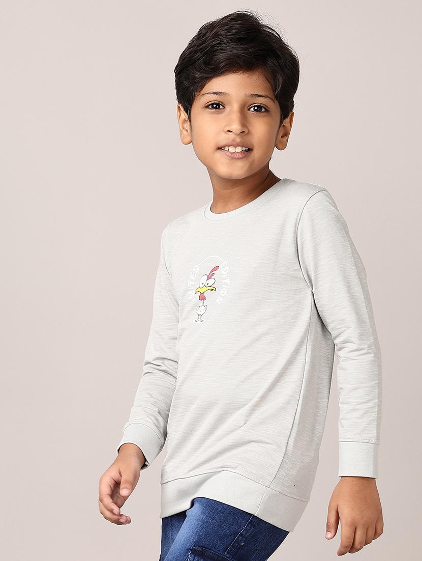 boys graphic print long sleeve t-shirt - 21553411 - Standard Image - 2