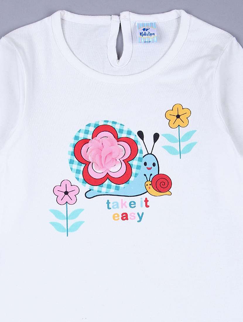 girls printed pullover and jogger set - 21553509 - Standard Image - 2