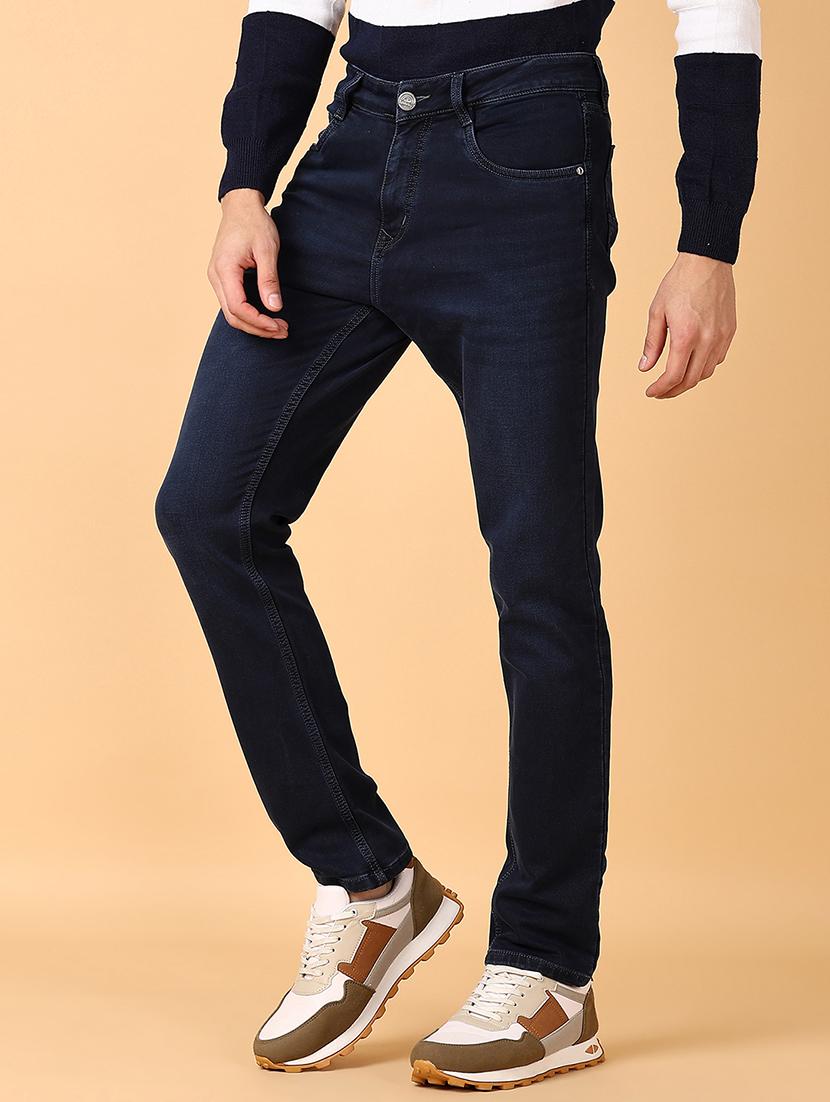 men mid rise plain jeans - 21553552 - Standard Image - 2