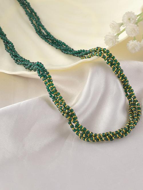 green crystal statement necklace - 21553702 -  Standard Image - 0