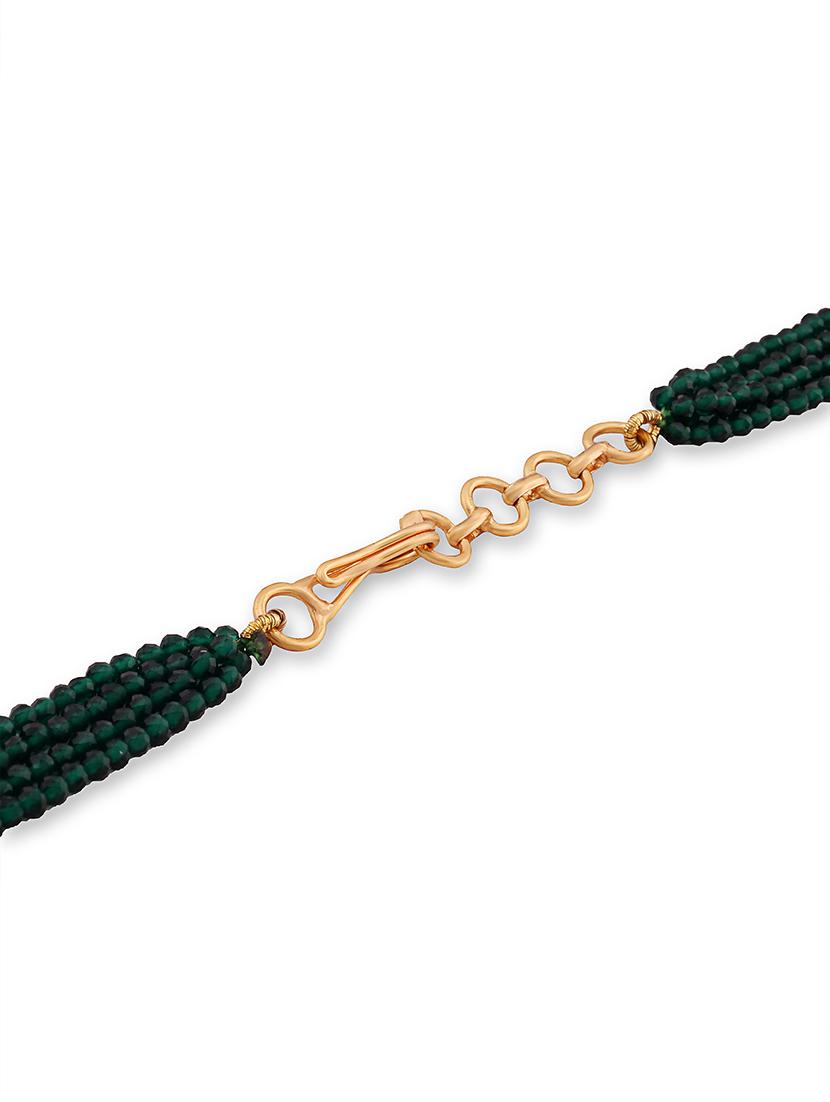 green crystal statement necklace - 21553702 - Standard Image - 2