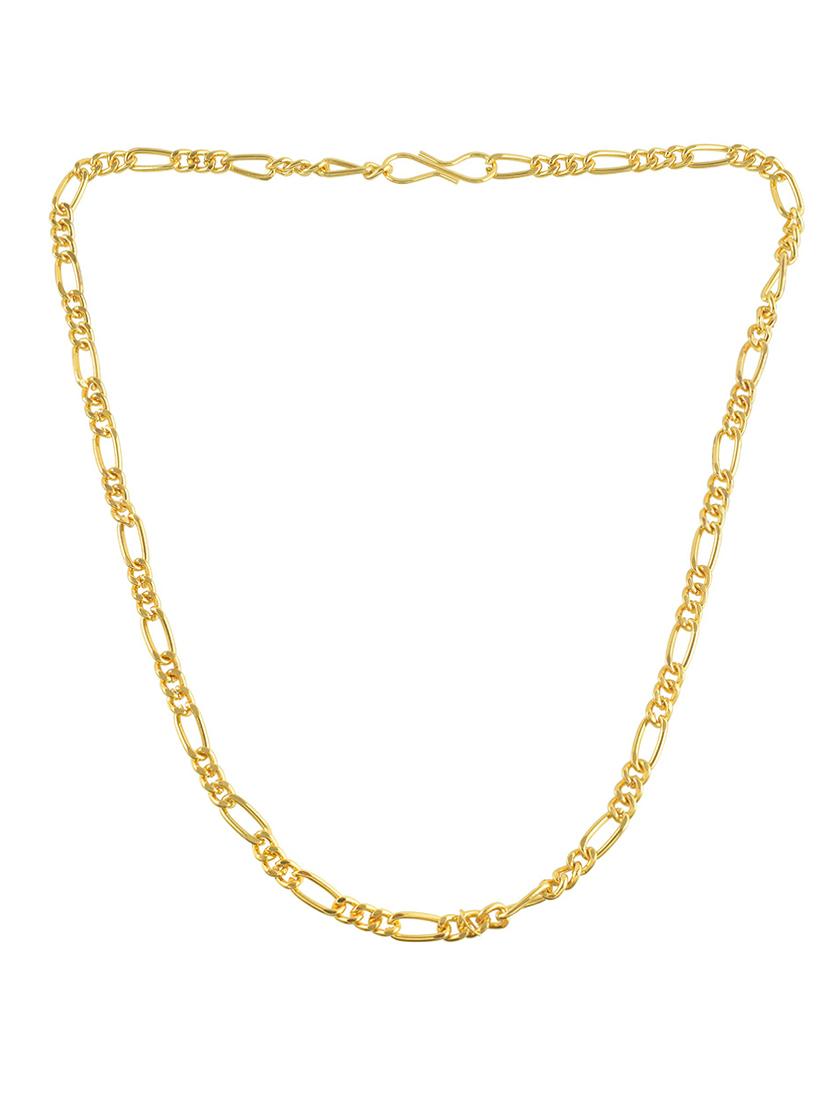 pack of 2 gold brass chain necklace - 21553713 - Standard Image - 2