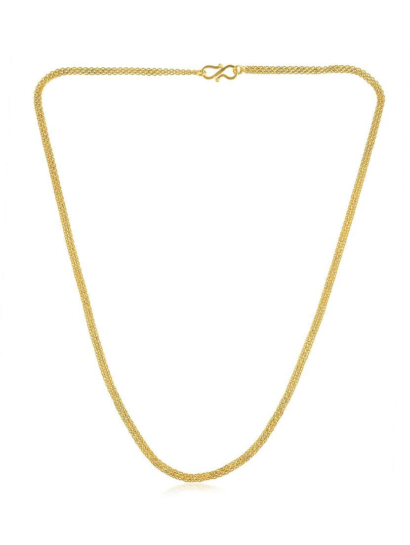 gold brass chain necklace - 21553716 -  Standard Image - 2
