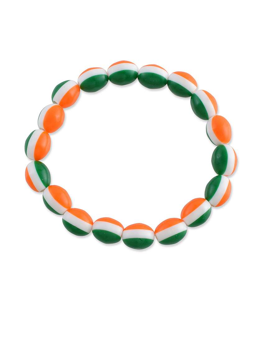 multi colored crystal beaded bracelet - 21553764 -  Standard Image - 2