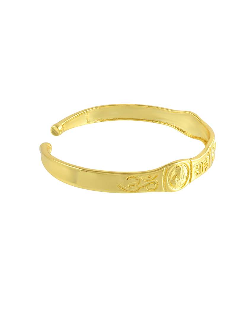 gold brass bangle bracelet - 21553767 -  Standard Image - 2