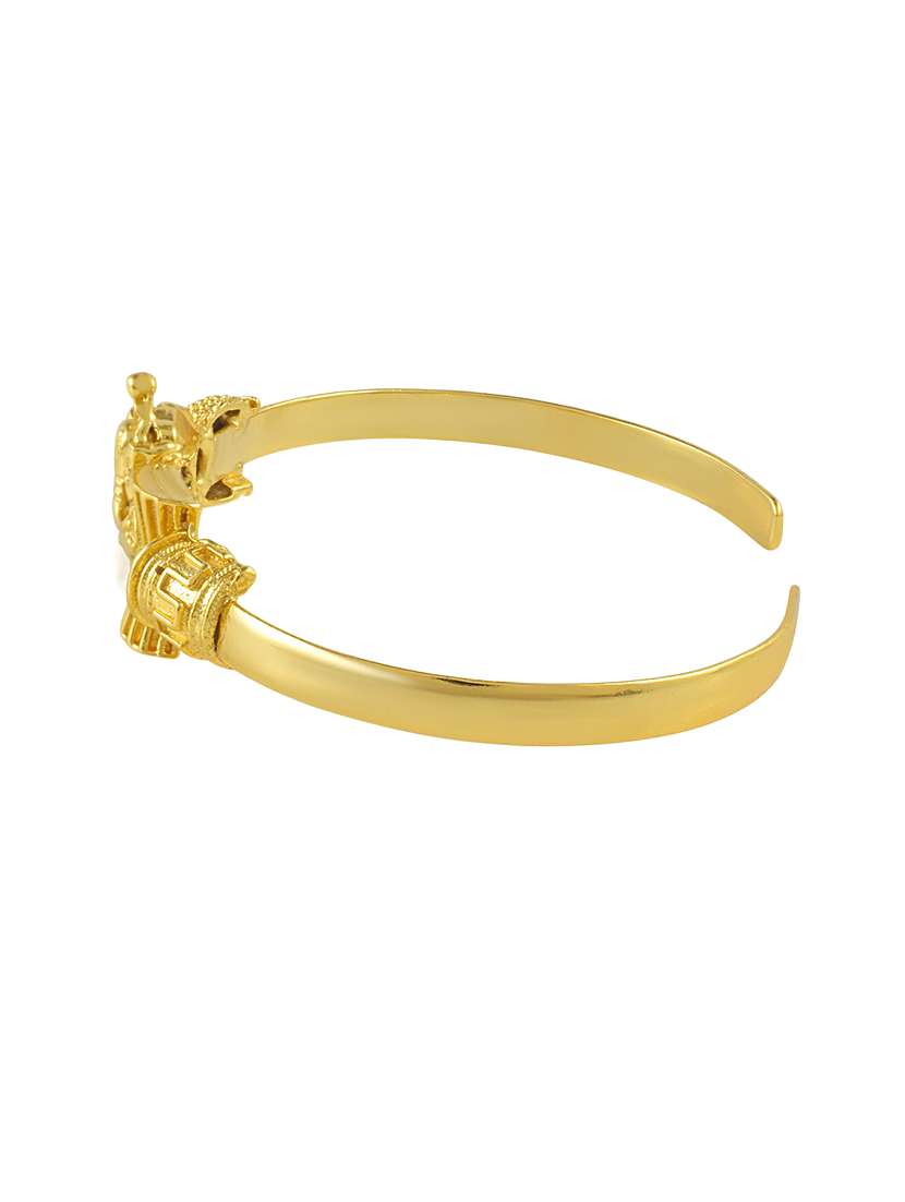 gold brass bangle bracelet - 21553769 -  Standard Image - 2
