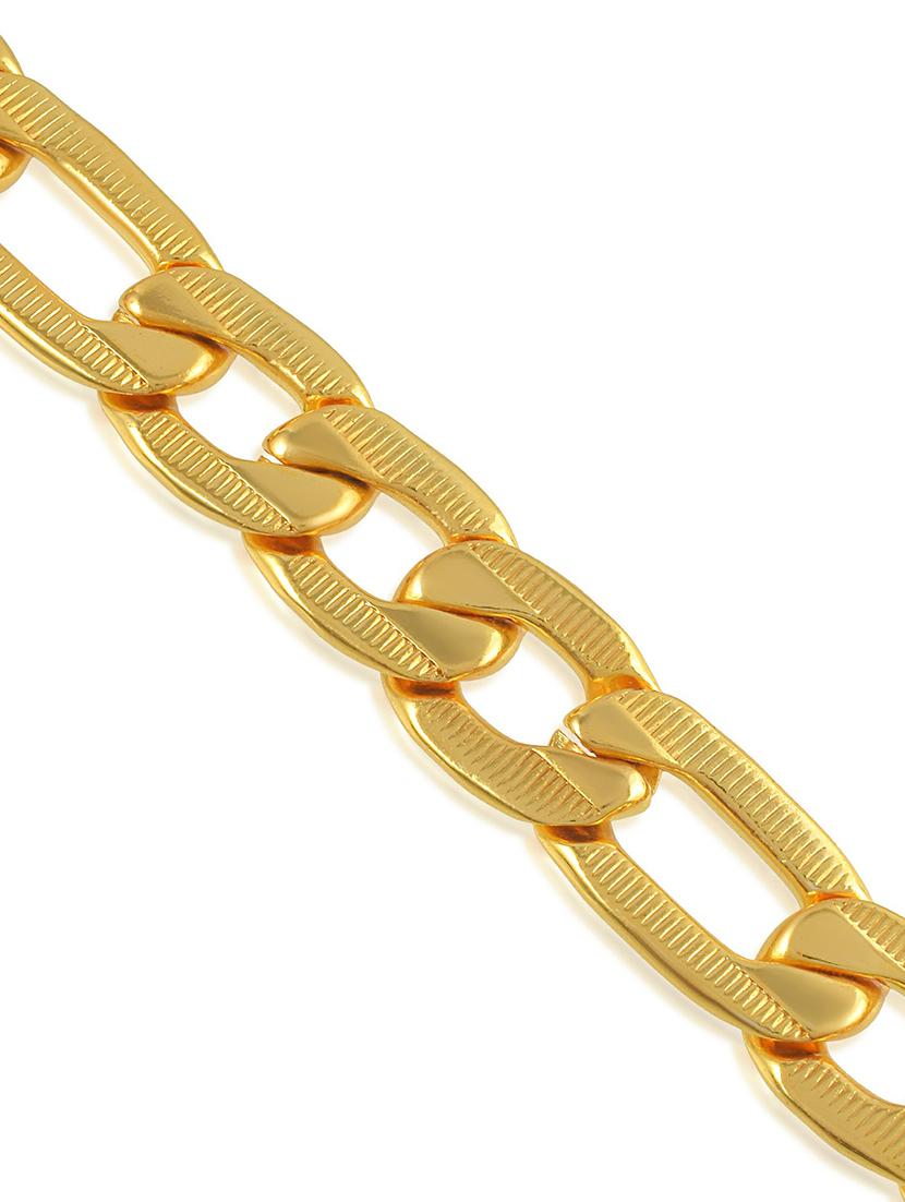 gold brass links bracelet - 21553778 - Standard Image - 2