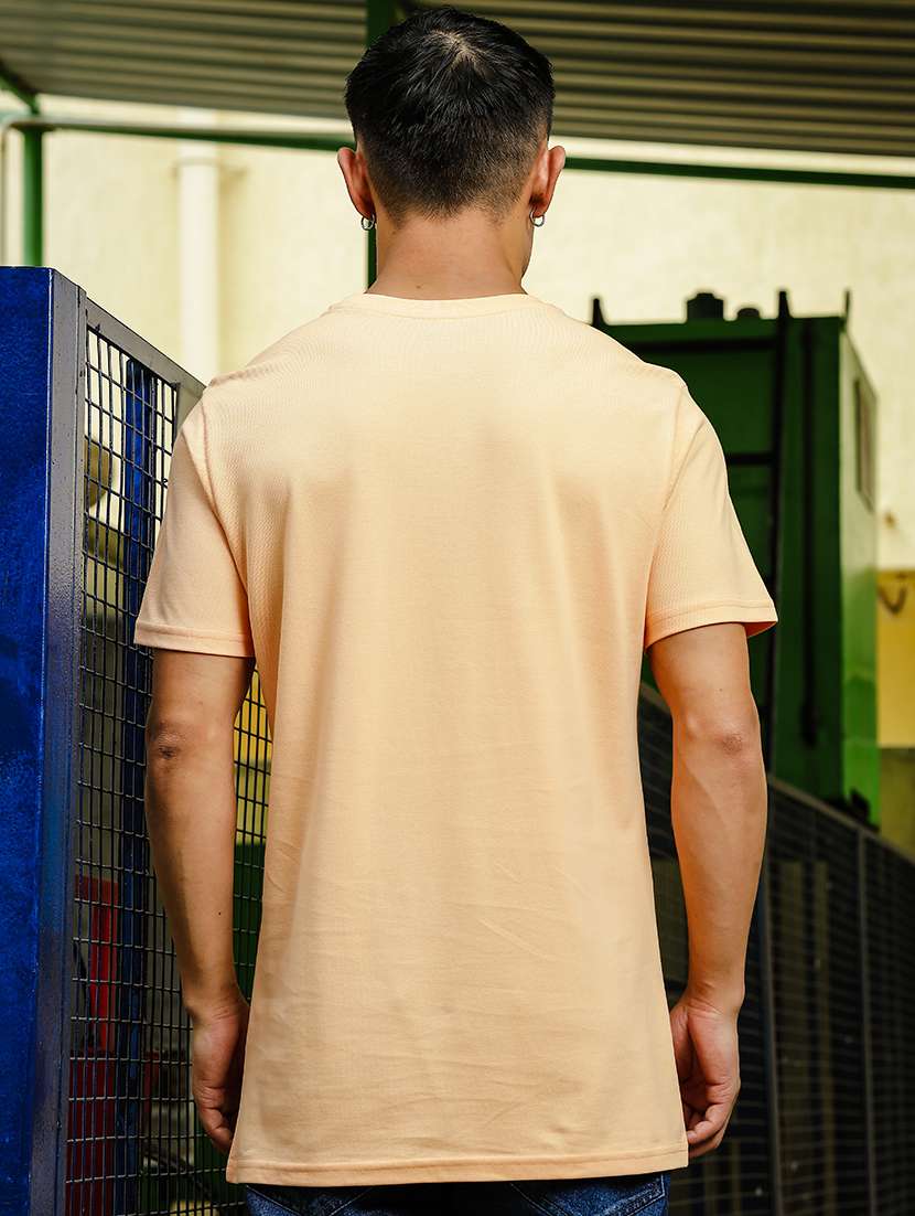 men front print round neck t-shirt - 21553879 -  Standard Image - 2