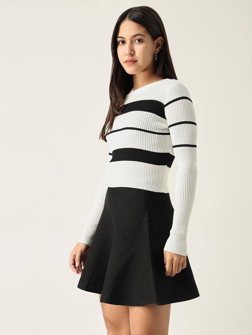 women long sleeve self-designed regular top - 21554038 - Standard Image - 2