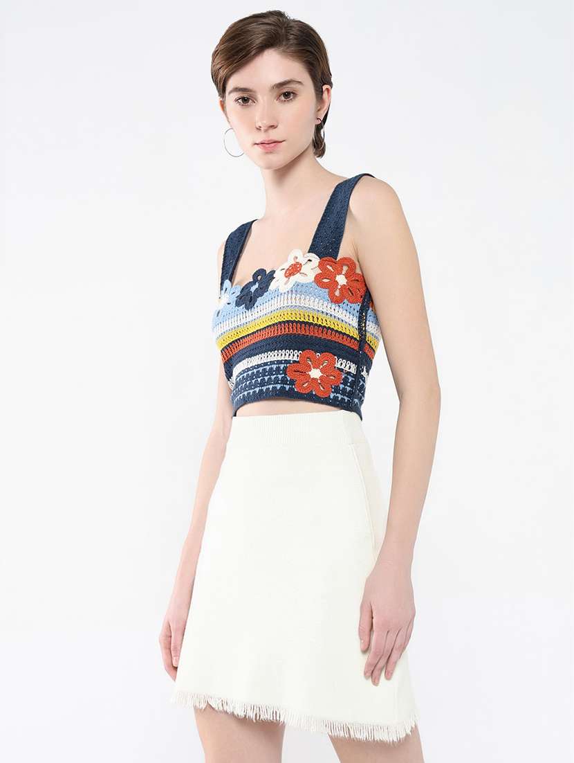 women self-designed crop top - 21554064 -  Standard Image - 2