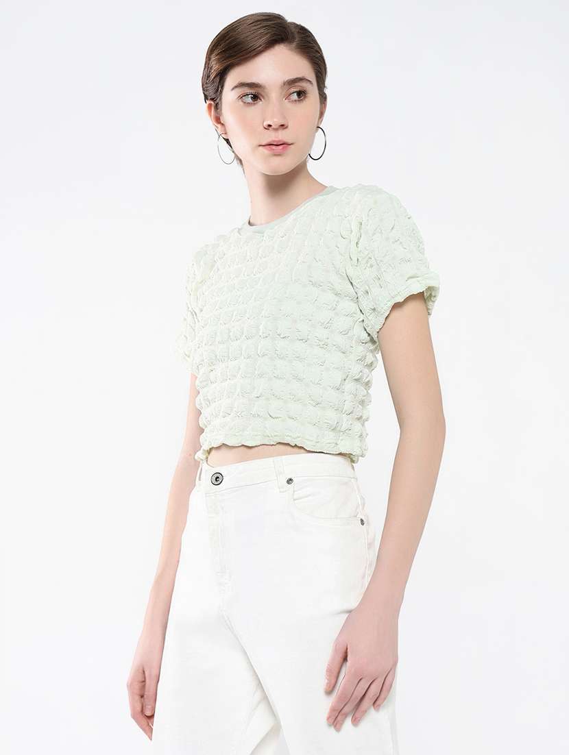 women self-designed crop top - 21554075 -  Standard Image - 2