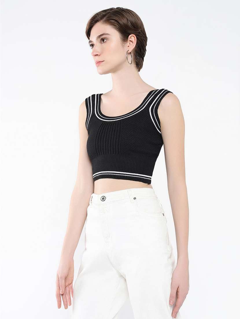 women self-designed crop top - 21554076 -  Standard Image - 2
