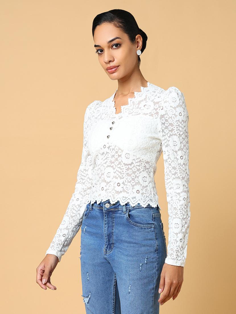 women white self-designed regular top - 21554104 - Standard Image - 2