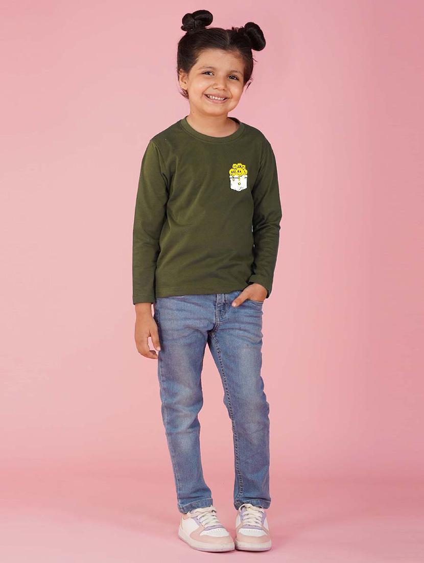 green wool plain tee - 21554334 - Standard Image - 2