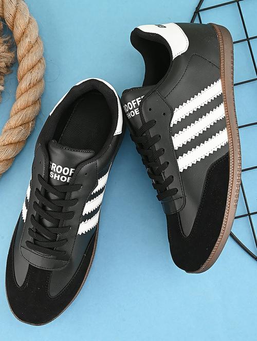 men black lace up sneaker - 21554743 - Standard Image - 0