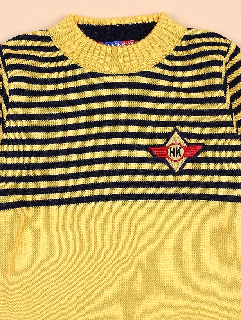 boys striped winter wear full length set - 21554750 -  Standard Image - 2