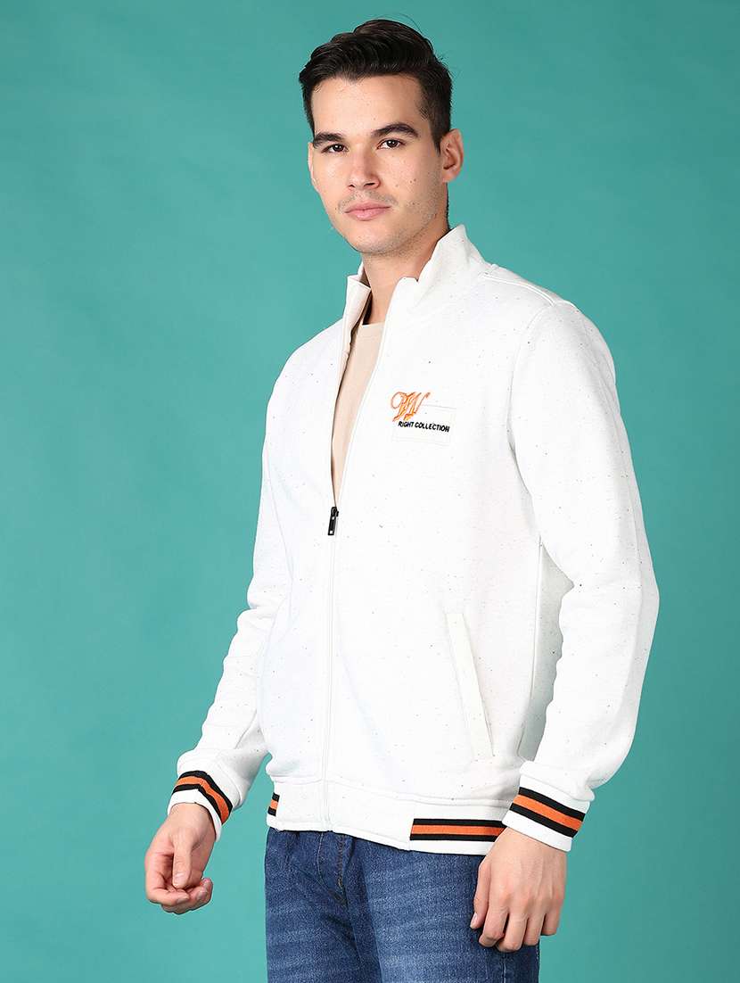 men white solid long sleeve sweatshirt - 21554789 -  Standard Image - 2