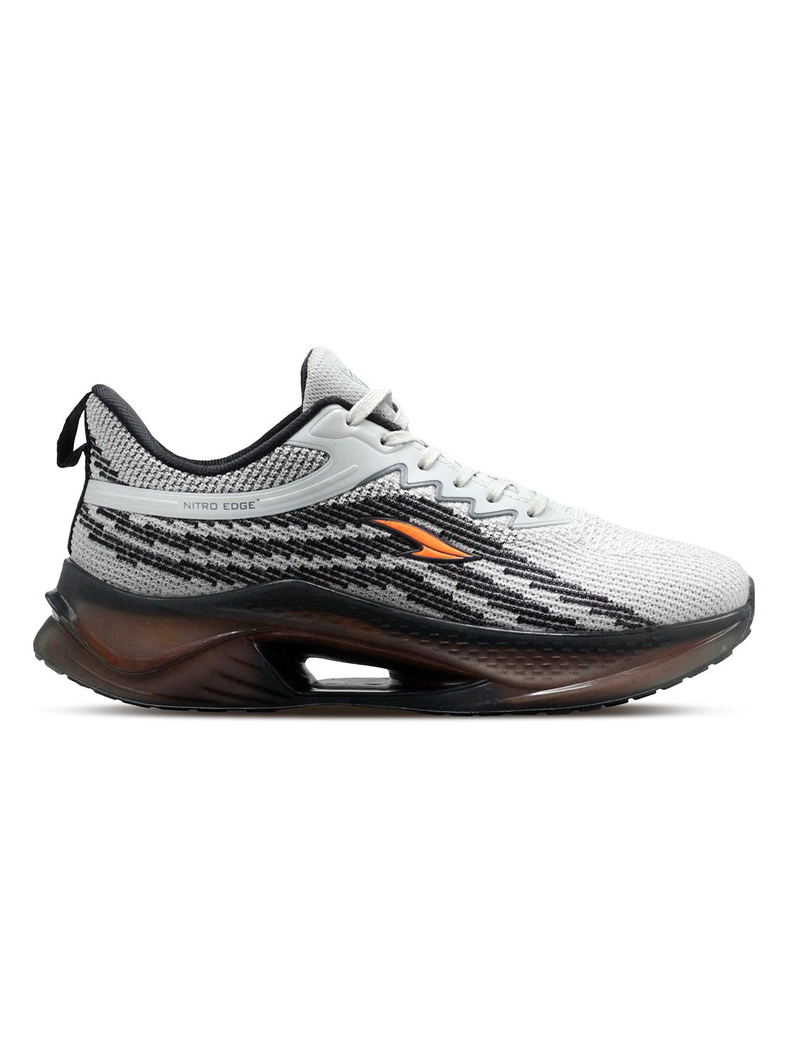 men grey lace up running shoes - 21555526 - Standard Image - 2