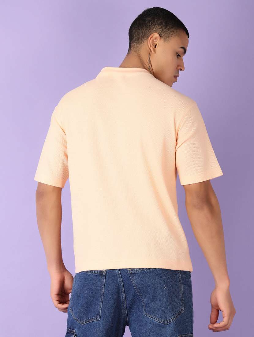 men solid short sleeve t-shirt - 21555806 -  Standard Image - 2