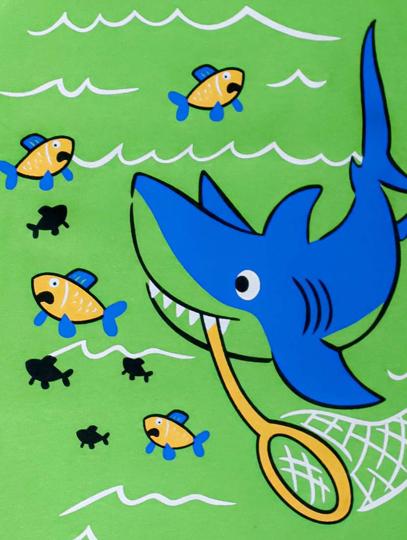 boys round neck graphic printed t-shirt - 21555858 -  Standard Image - 2