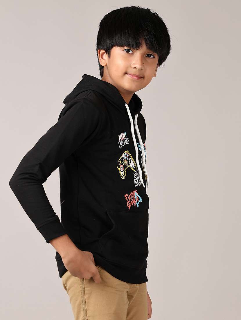boys  front print long sleeve sweatshirts - 21556059 -  Standard Image - 2