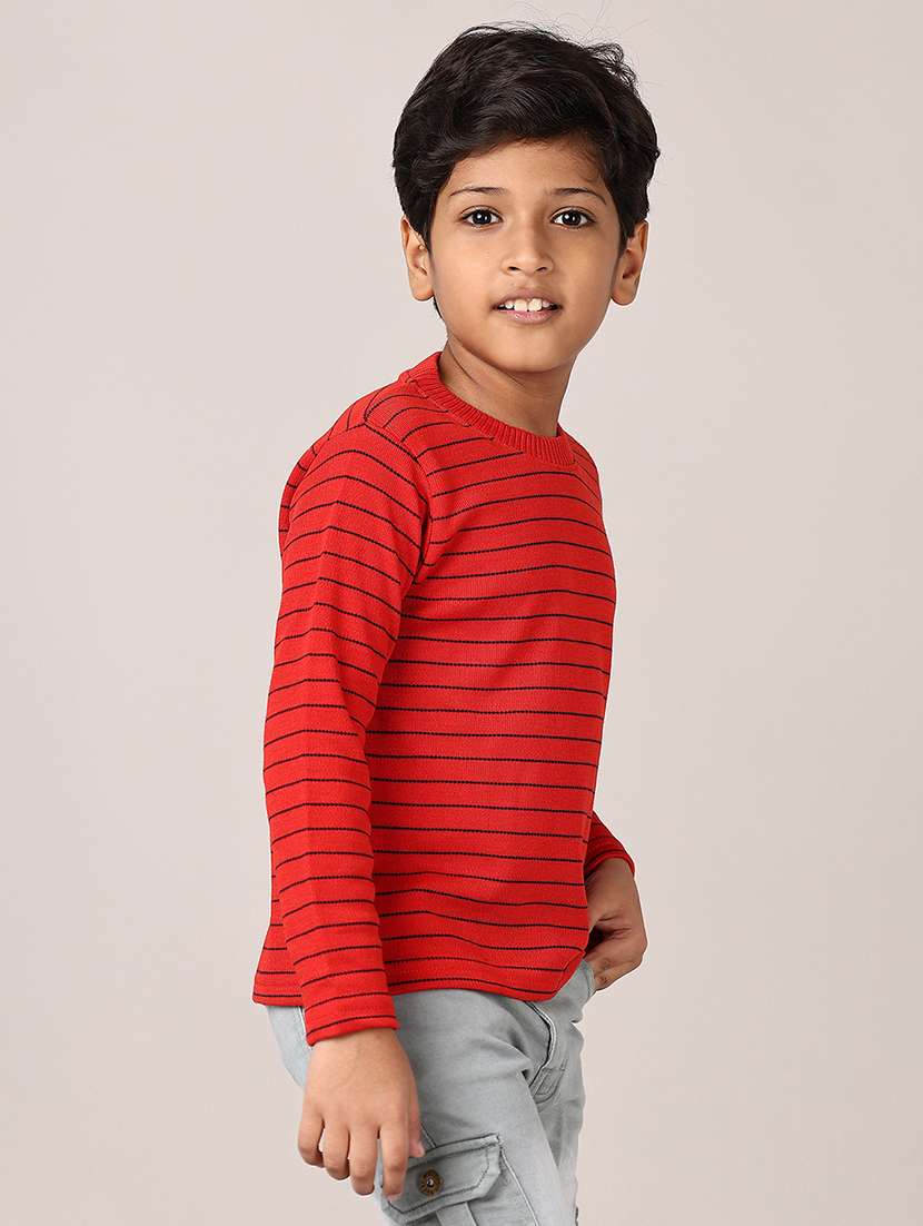 boys striped long sleeve sweater - 21556244 -  Standard Image - 2